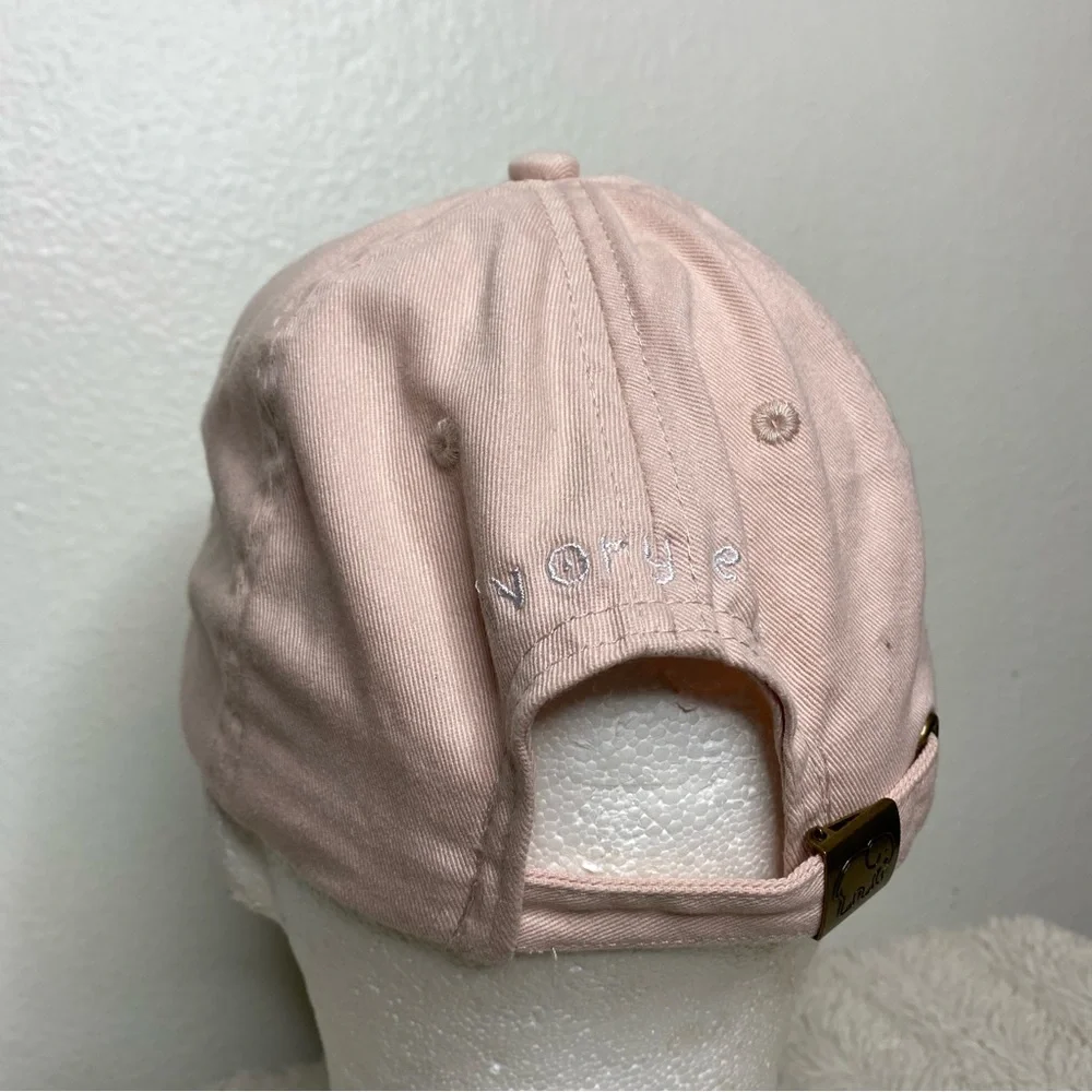 ivory ella Pale Pink Elephant Baseball Cap